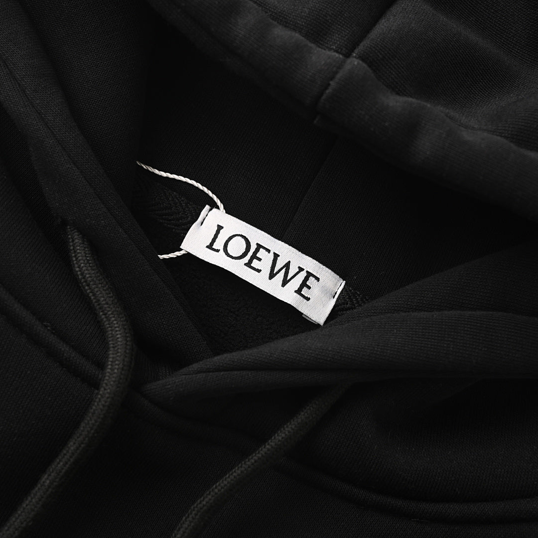 LOEWE Leaf Print Casual Hoodie