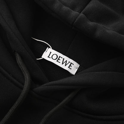 LOEWE Leaf Print Casual Hoodie