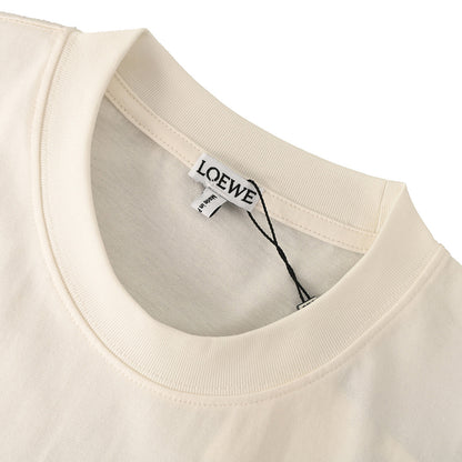 Loewe Camouflage Digital Print & Placement Embroidery Short-Sleeve T-Shirt