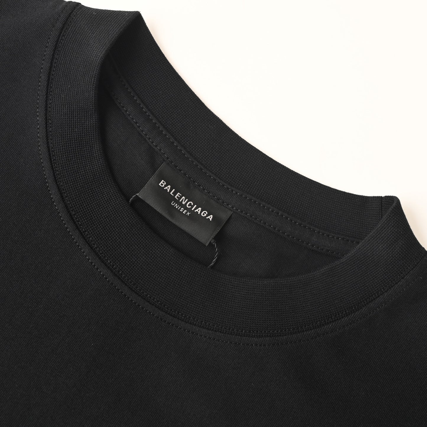 Balenciaga Logo Cotton Jersey T-Shirt