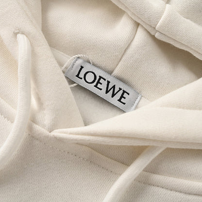 LOEWE Leaf Print Casual Hoodie