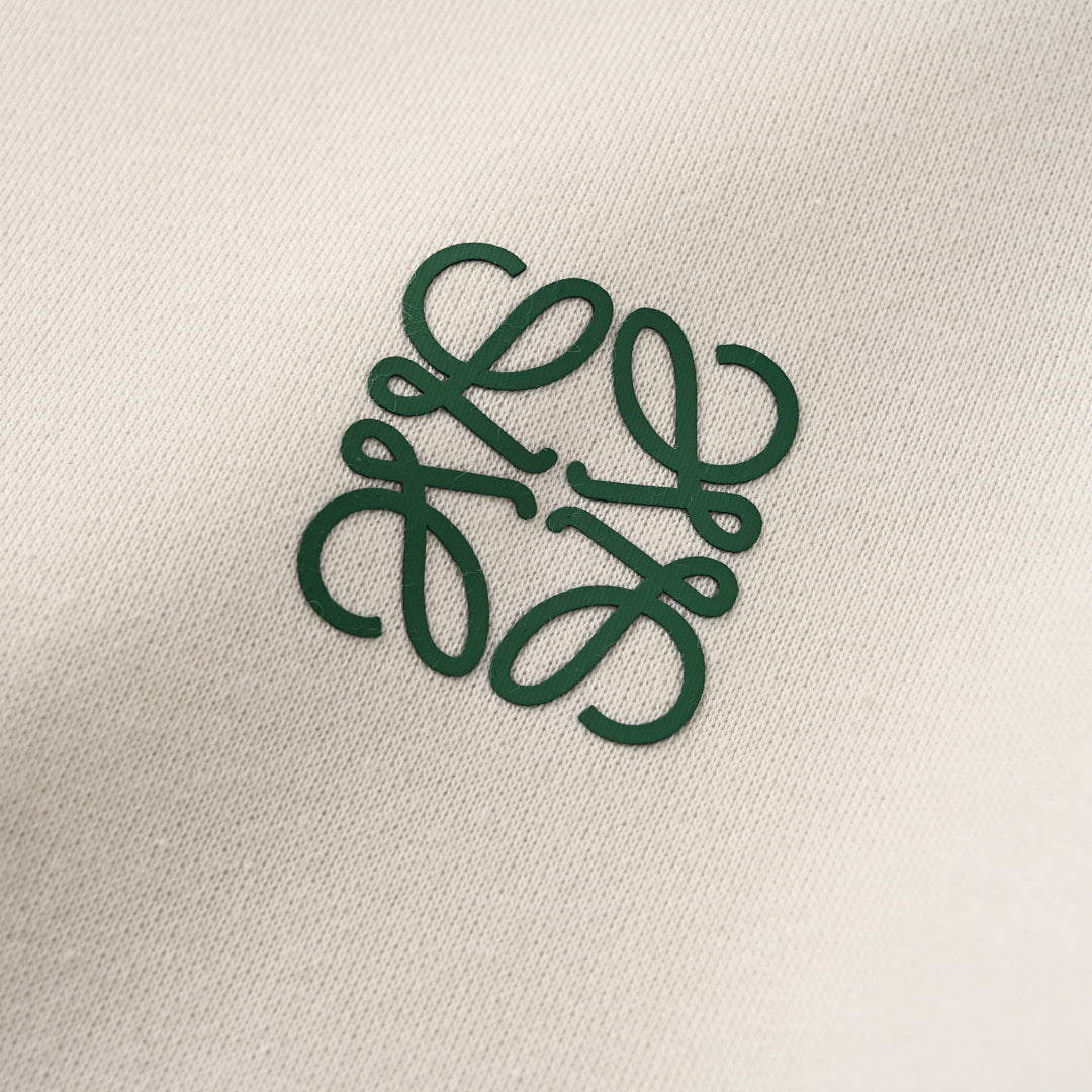 LOEWE Leaf Print Casual Hoodie