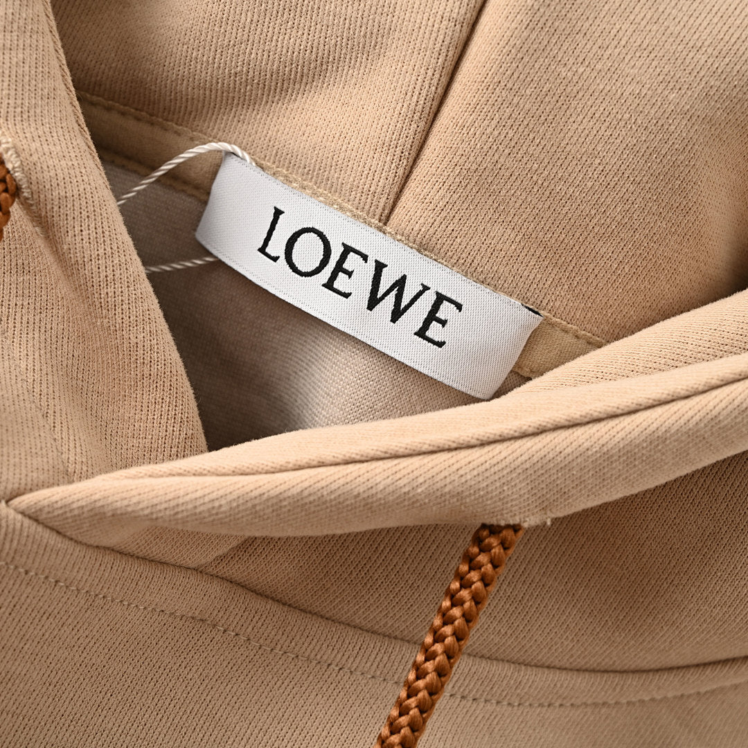 LOEWE Leaf Print Casual Hoodie