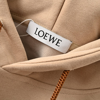 LOEWE Leaf Print Casual Hoodie