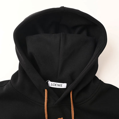 LOEWE Leaf Print Casual Hoodie