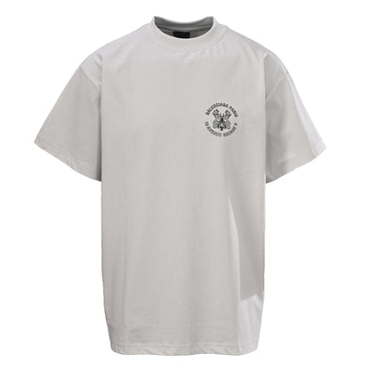 Balenciaga Unisex Logo-Block Cotton Jersey T-Shirt