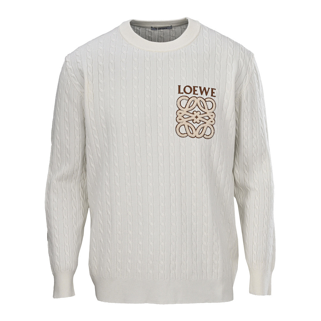 LOEWE Leaf Print Casual Hoodie