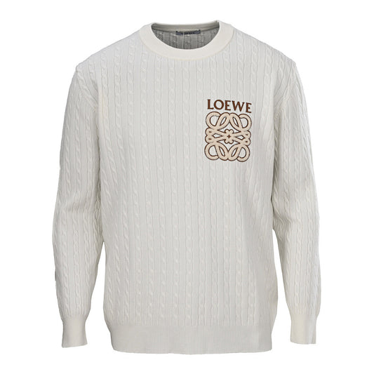 LOEWE Leaf Print Casual Hoodie