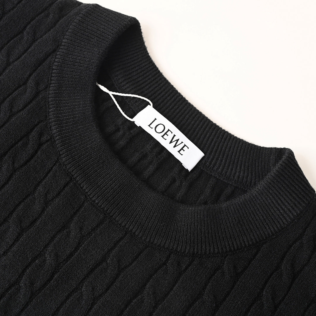 LOEWE Leaf Print Casual Hoodie