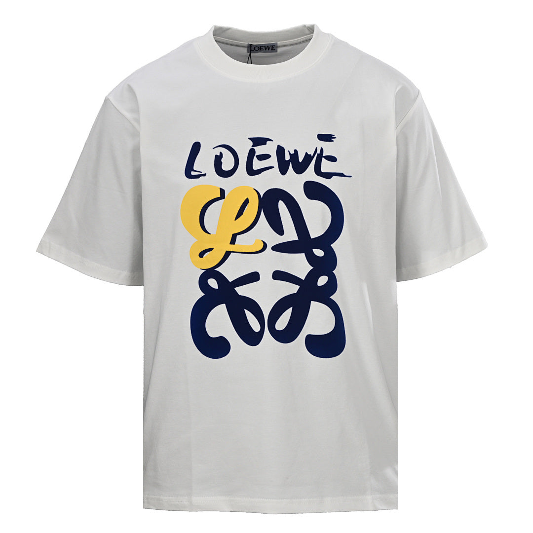 Loewe Anagram Short-Sleeve Tee
