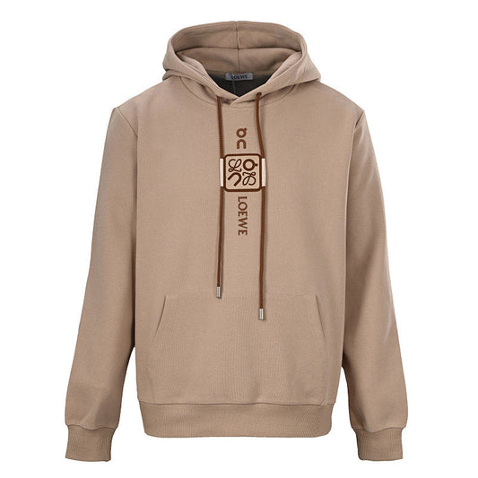 LOEWE Leaf Print Casual Hoodie