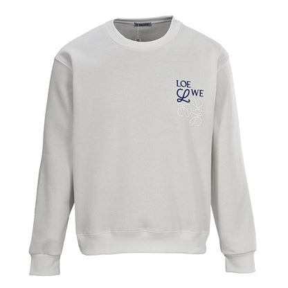 LOEWE Leaf Print Casual Hoodie