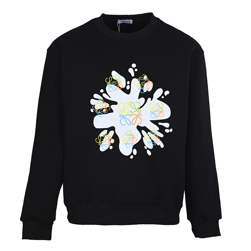 LOEWE Leaf Print Casual Hoodie
