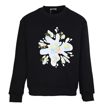 LOEWE Leaf Print Casual Hoodie
