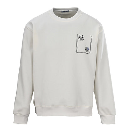 LOEWE Leaf Print Casual Hoodie