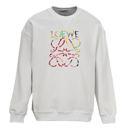LOEWE Leaf Print Casual Hoodie