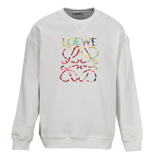 LOEWE Leaf Print Casual Hoodie