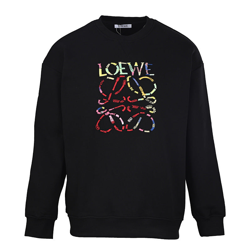 LOEWE Leaf Print Casual Hoodie