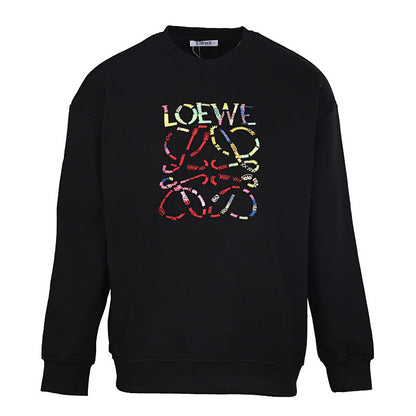 LOEWE Leaf Print Casual Hoodie