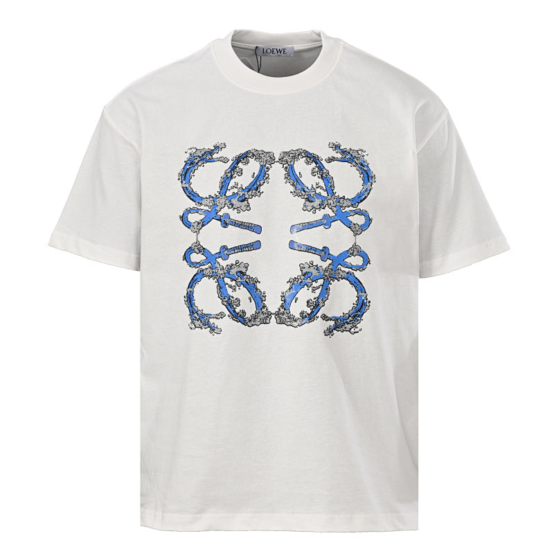 Loewe Wave Logo Print T-Shirt