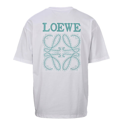 Loewe Thorn Logo Embroidered T-Shirt