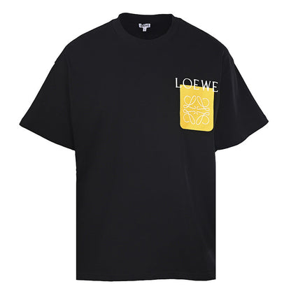 Loewe Faux-Pocket Contrast-Logo T-Shirt