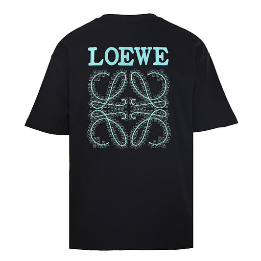 Loewe Thorn Logo Embroidered T-Shirt